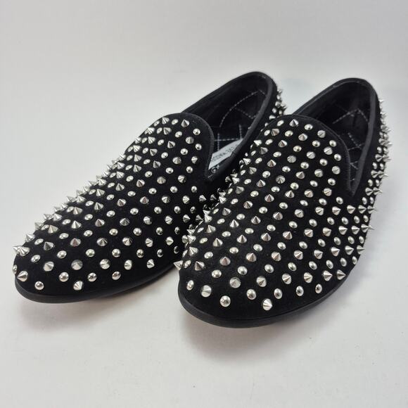 STEVE MADDEN "P-Dreemz" Metal Spiked Dress Shoes Mens Size 7 - Picture 9 of 12